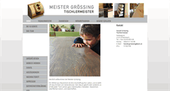 Desktop Screenshot of meistergroessing.at