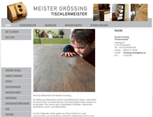 Tablet Screenshot of meistergroessing.at